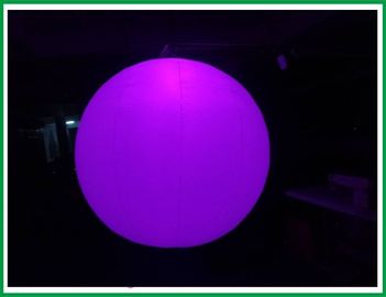 Schlagen Sie aufblasbaren Ball des Nylonstoff-190T mit geführtem Licht-Durchmesser 2 Meter mit einer Keule