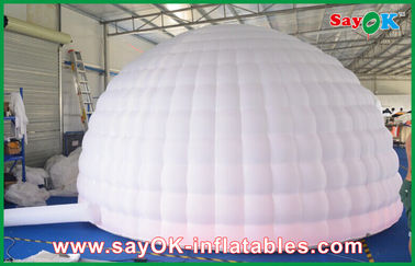 Geführtes Licht-aufblasbares Luft-Zelt, aufblasbares Hauben-Zelt des Durchmesser-5m