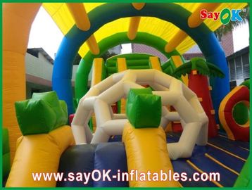 Gewerbliches Riesen-Sprung-Schloss-Haus Farbenfrohe aufblasbare Sprunghäuser für Kinder Spaß