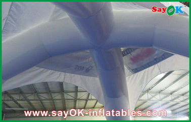 Unterhaltungs-Partei-Luft-im Freien festes aufblasbares Hauben-Zelt Viereck/Hexahonal PVC für Werbung