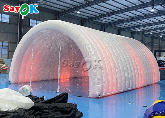 Hauben-im Freien tragbarer medizinischer Zelt-Desinfektions-Raum-Kanal mit LED-Licht