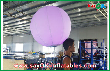 Rucksack-Ball-Beleuchtungs-Nylonstoff 80cm Durchmessers aufblasbare windundurchlässig für die Werbung