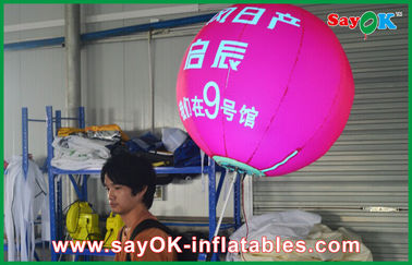 Werbungs-Rucksack-Ball 0.8m Durchmessers aufblasbarer mit Nylonstoff