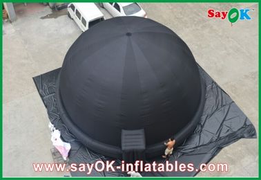 Schwarzes aufblasbares Projektions-Planetarium des Durchmesser-5m mit Gebläse SGS ROHS