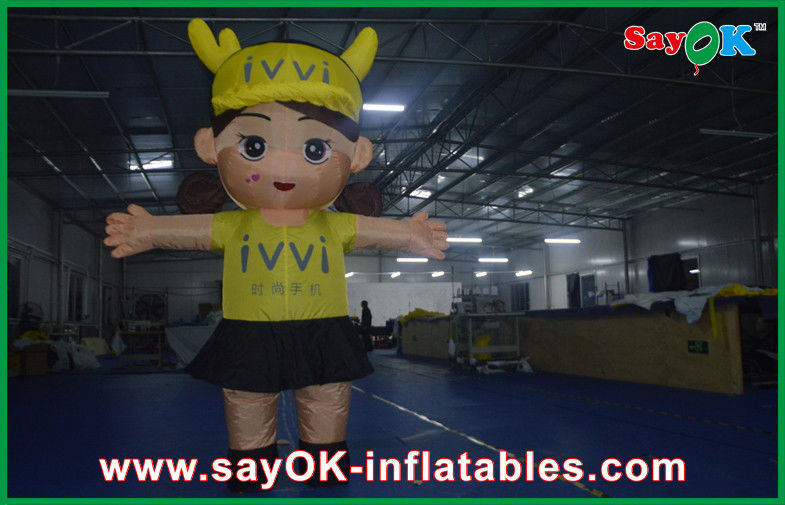 Große aufblasbare Zeichen Simulation 3D-Design Aufblasbare Zeichentrickfiguren Logo für den Außenbereich