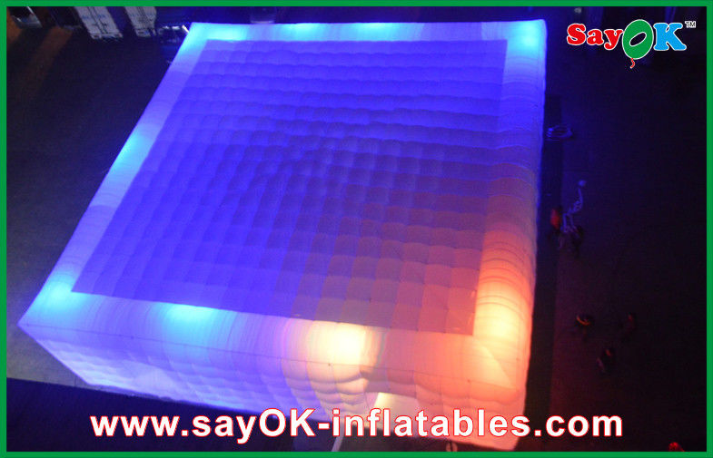 Großer aufblasbarer großer Zelt-Oxford-Stoff gehen Freien, das aufblasbares Zelt Medien-Haus Laping führte