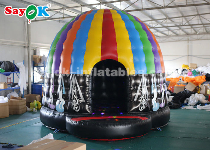 Gehe draußen Luftzelt feuerfeste kommerzielle aufblasbare Luftzelt Disco Dome Sprungzelt