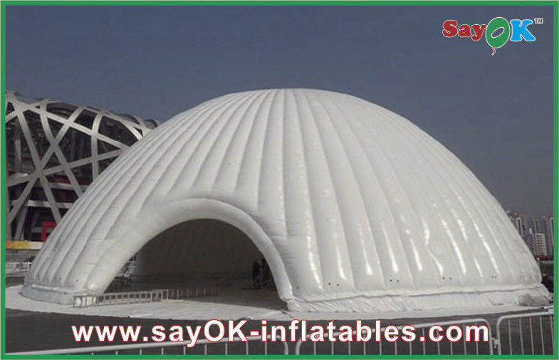 Commercial White Portable LED Disco Lighting Aufblasbares Iglu-Zelt Mobiler Nachtclub Zelt Aufblasbarer Nachtclub