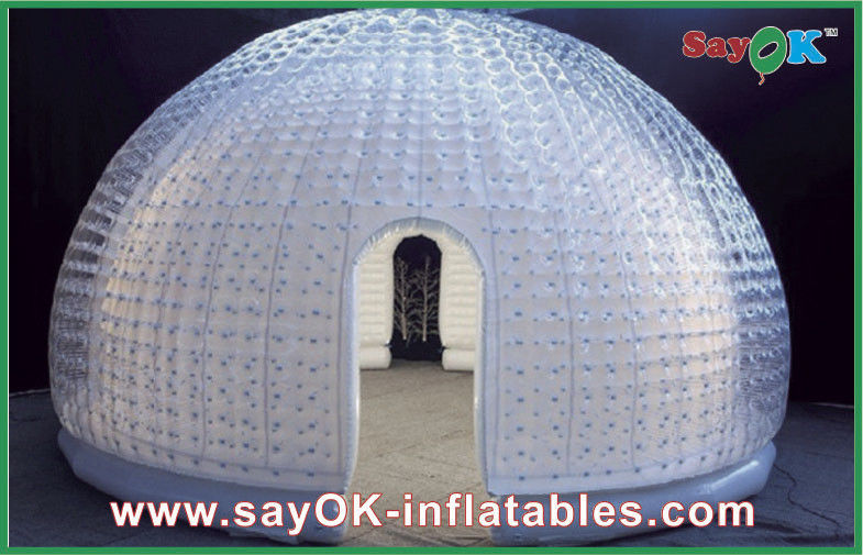 Aufblasbares Haus Zelt Aufblasbares Bubble Hotel Maßgeschneiderte Größe Aufblasbare Zelt zum Campen Bubble Dome