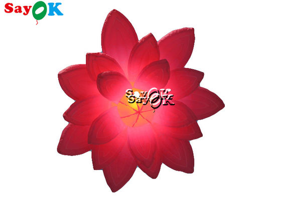 1.5m aufblasbare beleuchtende Dekorations-Hochzeits-hängende Blumen