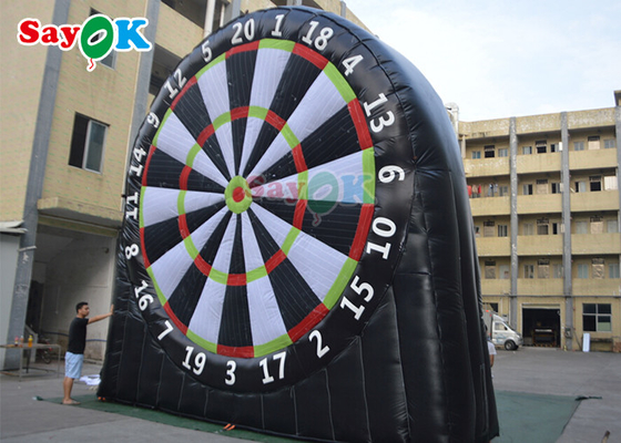 19.7ft 210D Oxford Stoff-aufblasbare Sportspiel-Fußball-Dartscheibe