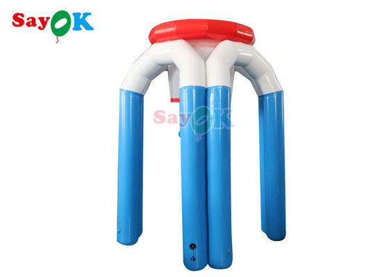 Riesiger werfender Spiel-aufblasbarer Basketballkorb für Familien-Spaß