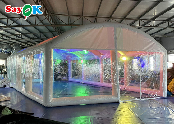 Luftdicht aufblasbares Pooldeckel Transparentes aufblasbares Schwimmbad Bubble Tent