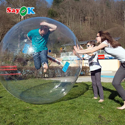 Großhandel PVC-Material Outdoor Sport Spiel aufblasbares Humane Hamster Ball Zorb Ball für Indoor und Outdoor Interaktive Spiele