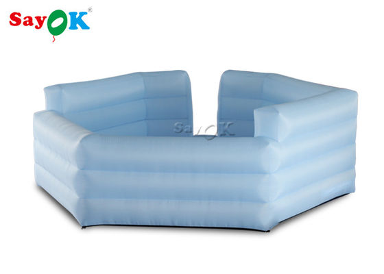 Oxford-Stoff-aufblasbare Sportspiel-Gaga Ball Pit With Electric-Luft-Gebläse-aufblasbare Spiele für Kinder