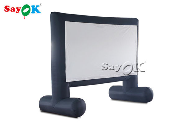 Aufblasbare Hinterhof-Kinoleinwand-Freizeitparks 3m × 2.55mH aufblasbare Kinoleinwand im Freien