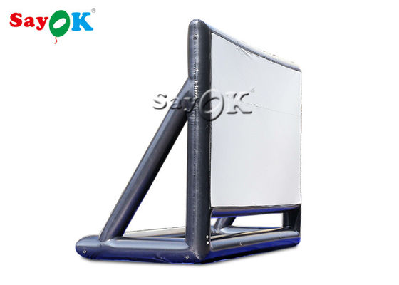 Aufblasbare hohe klare luftdichte aufblasbare Kinoleinwand des Theater-Schirm-7x5mH