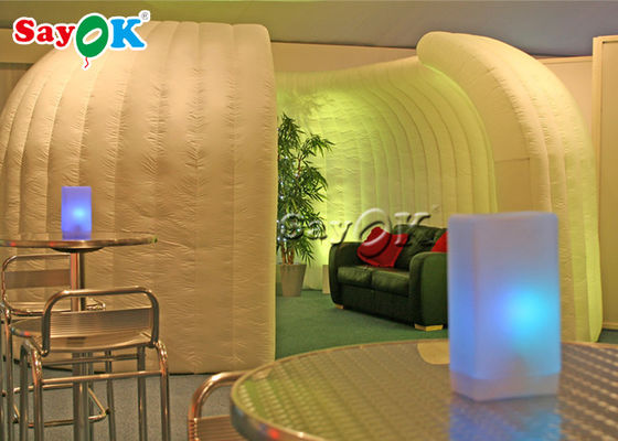 Hauben-Zelt aufblasbares der Familien-Zelt-kundenspezifisches tragbares aufblasbares Partei-6.5x2.4mH für Hauptereignis