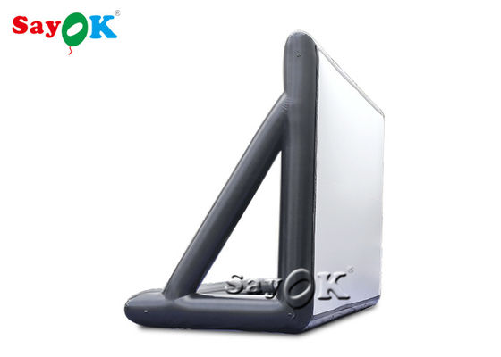 Film-Projektor-Schirm PVCs der aufblasbaren Hinterhof-Kinoleinwand-allgemeinen Ort-9x6mH luftdichter aufblasbarer