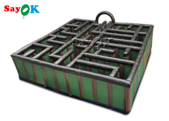 Aufblasbarer aufblasbarer Sportspiel-Hindernislauf der Karnevals-Spiel-Kind10x10x2.5m