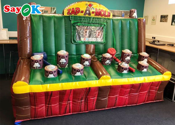 Aufblasbare Spiele im Freien PVC aufblasbare aufblasbare Zap ein Mole-Spiel mit IPS-System