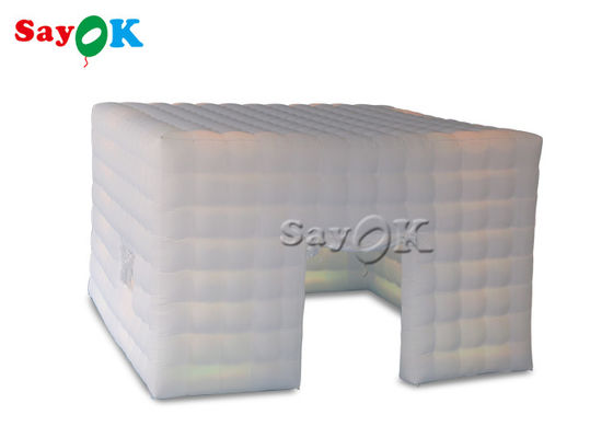 aufblasbares Zelt im Freien fertigte 6m 20ft aufblasbare quadratische Zelt-Partei-Ereignis-Hochzeit besonders an