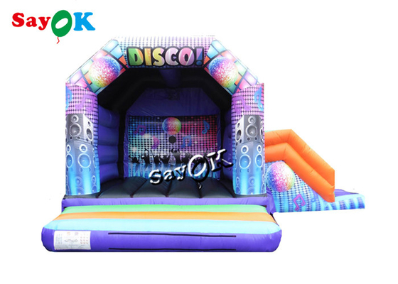 15x18ft aufblasbares Disco-Hauben-Schlag-Haus mit Dia Digital gedruckt