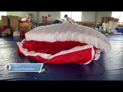 Oxford Cloth Inflatable Holiday Decorations Giant Christmas Snowman For Party