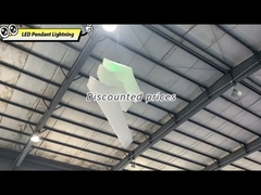 Nylon Cloth Hanging Inflatable Lightning Model Lighting With LED Light