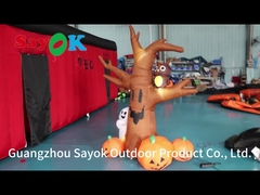 Aufblasbare Blow Up Kürbis für Halloween Hof Outdoor Geister Baum Halloween Dekoration