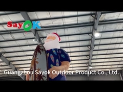 Hawaiian Weihnachtsdekoration Modell Weihnachtsballon Weihnachtsmann am Strand