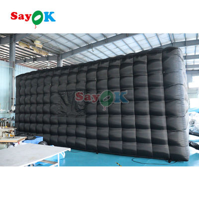 Tragbare LED-Disco-Beleuchtung Mobil Nachtclub Zelt Aufblasbare Cube Party Zelt Aufblasbare Nachtclub zu mieten