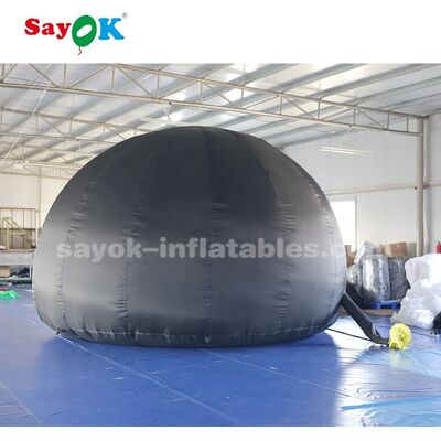 Sayok 100% Blackout 5m 16,4ft Blow up Planetarium Kino Zelte Star Theater Mini aufblasbare Planetarium Projektor Zelt