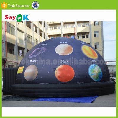 3D-Kinozelt Portable Aufblasbare Kuppel Panetarium 5m Projektor Planetarium für die Schule