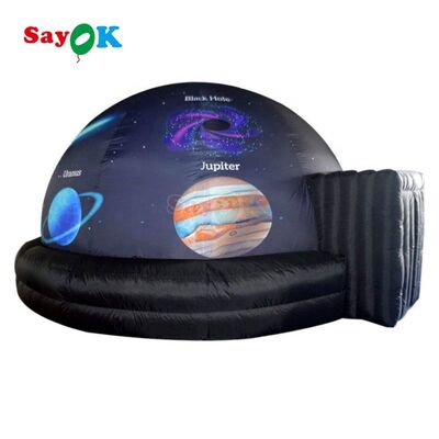 Sayok 6m Digitaldruck Mobilplanetarium Kuppel Tragbares aufblasbares Astronomiezelt für Schulen