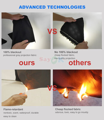 Sayok 6m Digitaldruck Mobilplanetarium Kuppel Tragbares aufblasbares Astronomiezelt für Schulen