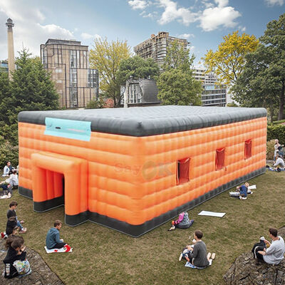 Sayok Extra Large 20m wasserdicht PVC Outdoor Event Party Camping Pavillon Marquee Cube Aufblaszelt