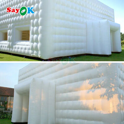 Sayok Extra Large 20m wasserdicht PVC Outdoor Event Party Camping Pavillon Marquee Cube Aufblaszelt