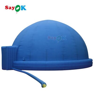 OEM Astronomisches Kuppelzelt 3D-Kuppel Planetarium Mobiles digitales Kino Sternenprojektor Aufblasbares Planetarium Kuppelzelt mit Abdeckung