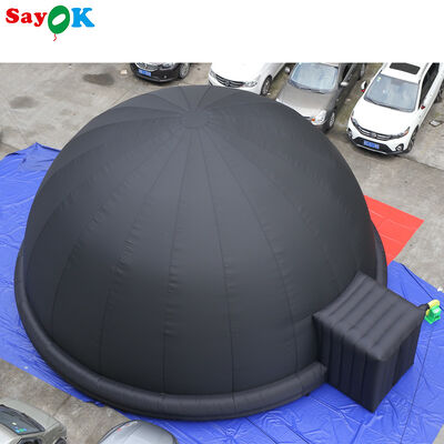 SAYOK Portable Aufblasbare 5m/8m Planetarium Projektion Kuppel Zelt Oxford Material mit Luftblaser PVC Fußbodenmatte für Schulveranstaltungen
