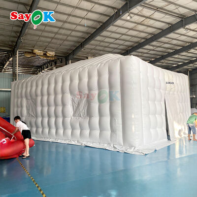 Tragbares wasserdichtes flammhemmendes PVC-Aufblaszelt für Outdoor-Events und Partys
