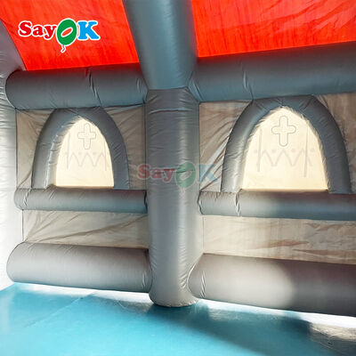 Portable Flame-Retardant Inflatable Church Tent for Outdoor Wedding Events with Customizable Options
