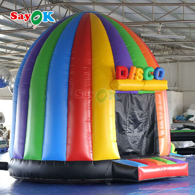 Flammhemmendes, UV-beständiges, tragbares aufblasbares Disco-Kuppelzelt für Outdoor-Events und Partys