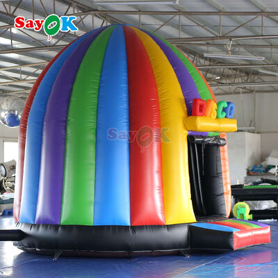 Flammhemmendes, UV-beständiges, tragbares aufblasbares Disco-Kuppelzelt für Outdoor-Events und Partys