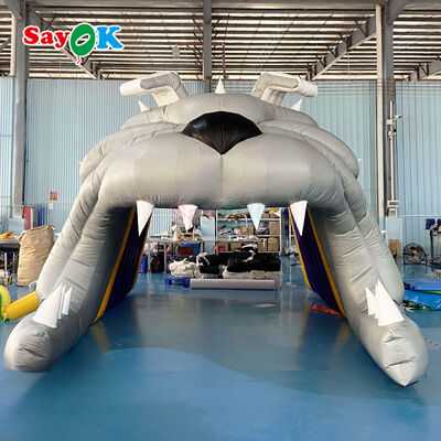 Customized Logo Inflatable Bulldog Tunnel Tent with Flame-Retardant and UV Resistant for Outdoor Football Sports