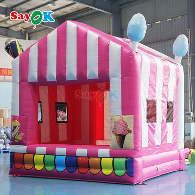 Custom Logo Inflatable Popcorn Stand Tent with Waterproof PVC Tarpaulin for Portable Outdoor Events