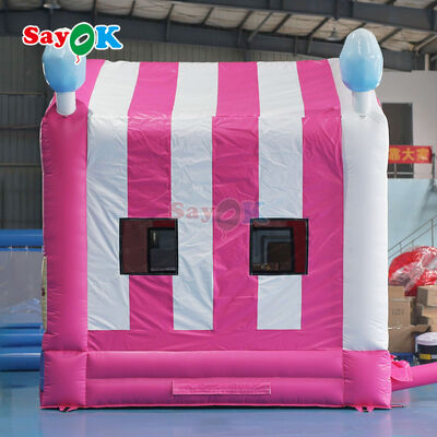 Custom Logo Inflatable Popcorn Stand Tent with Waterproof PVC Tarpaulin for Portable Outdoor Events