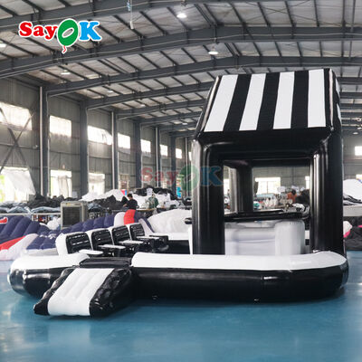 Luxury Inflatable Pool Bar with Seats for Outdoor Party and Commercial Events
