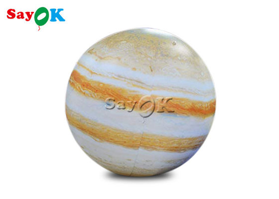 0.25mm PVC 60 Zoll aufblasbare Saturn-Planeten-Ballon-für Bildungseinrichtung