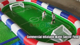 Aufblasbares Wasserfußballfeld, Sportarena in kommerzieller Qualität